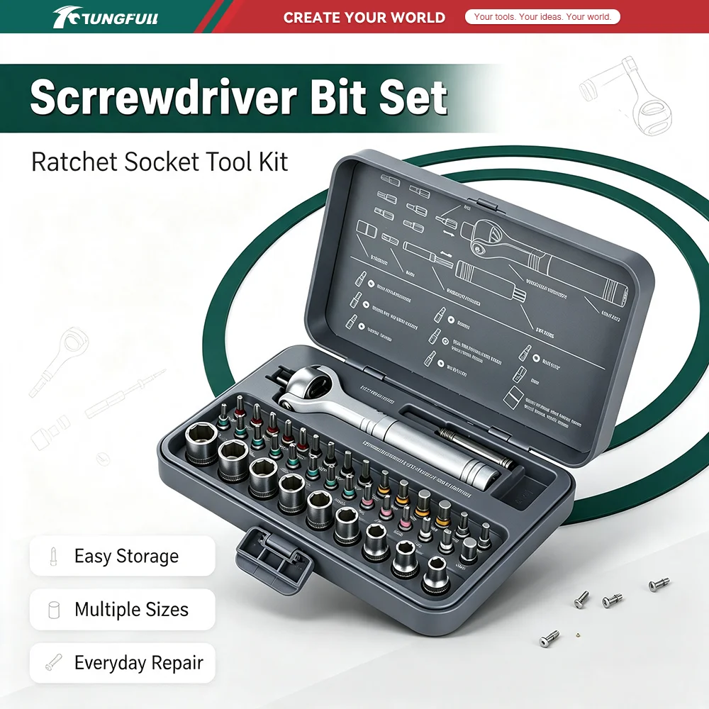Electronics Repair Degree - 180도 회전 라쳇 스크루드라이버 키트 40