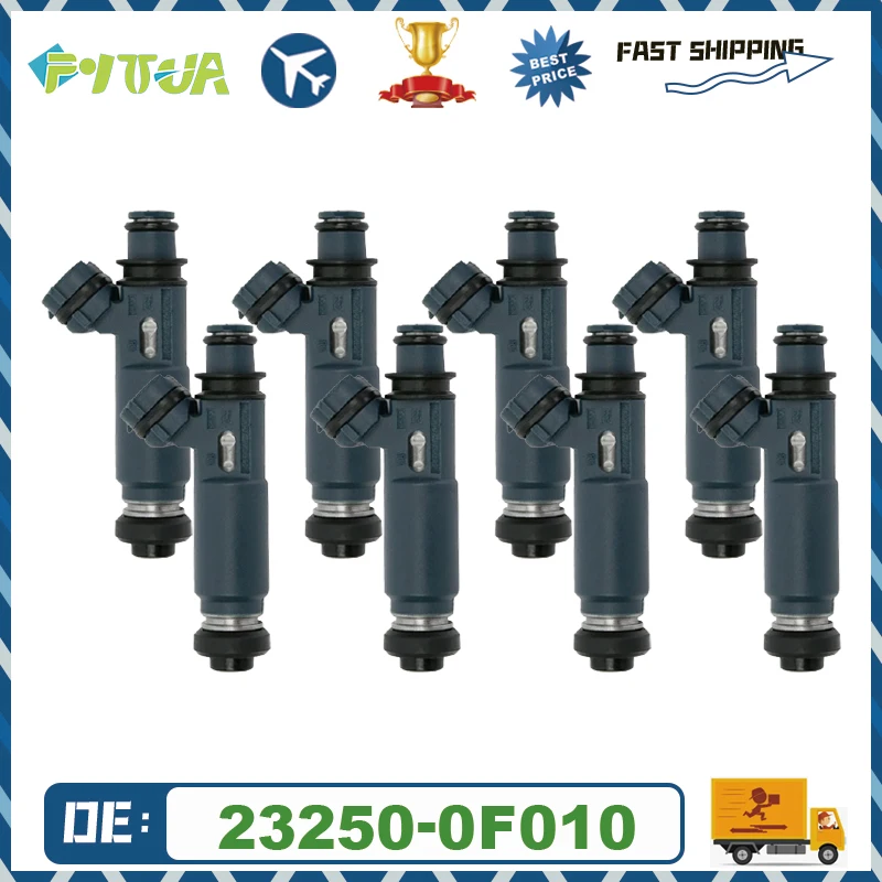 

8pcs Fuel injector 23250-0F010 for Lexus GX470 LX470 for Toyota Tundra 4.7L V8 232500F010