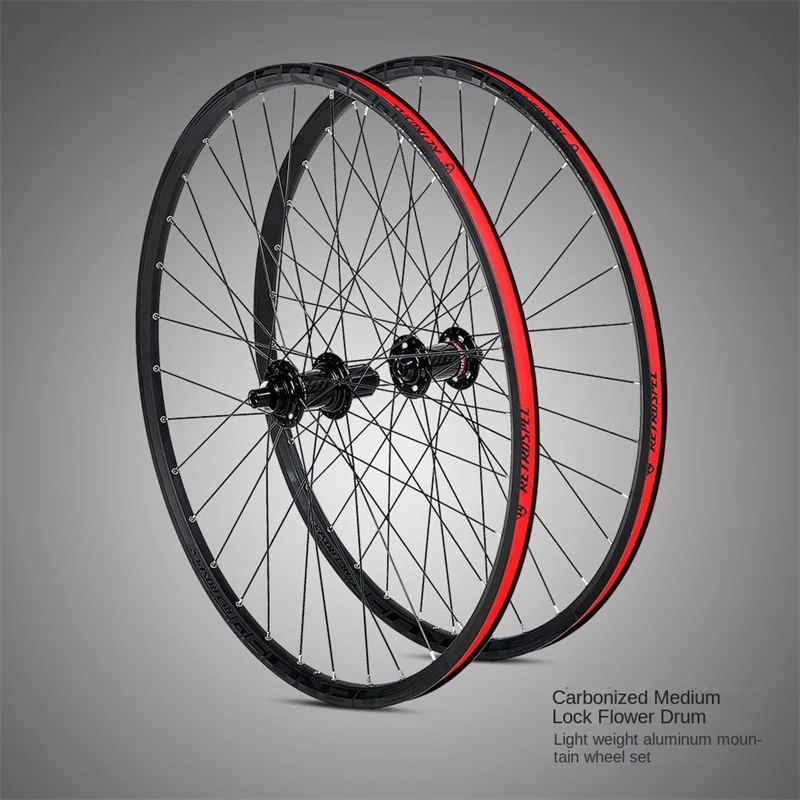 TWITTER RIM MTB bike wheel set with carbon medium lock disc brake flower drum quadriline XC off-road bike wheel set 27.5/29 inch