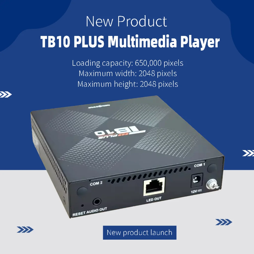 Controller schermo LED serie Novastar Taurus Lettore multimediale TB10 Plus per videowall a LED