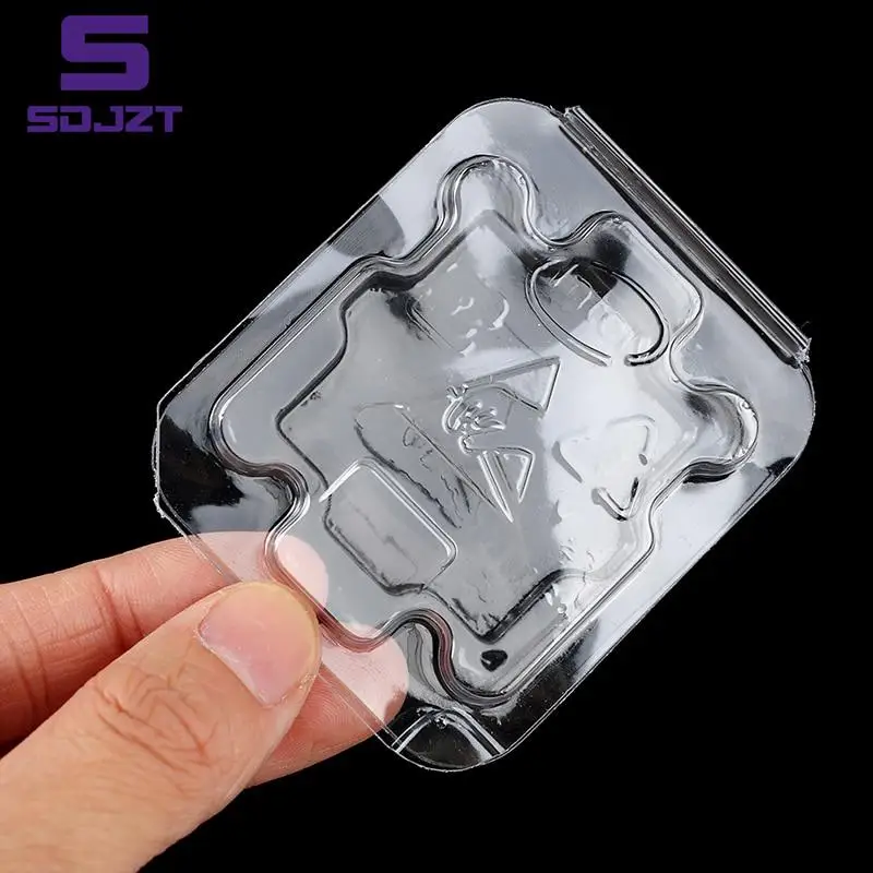 10Pcs CPU case holder tray box plastic protection for socket 775 1150 1156