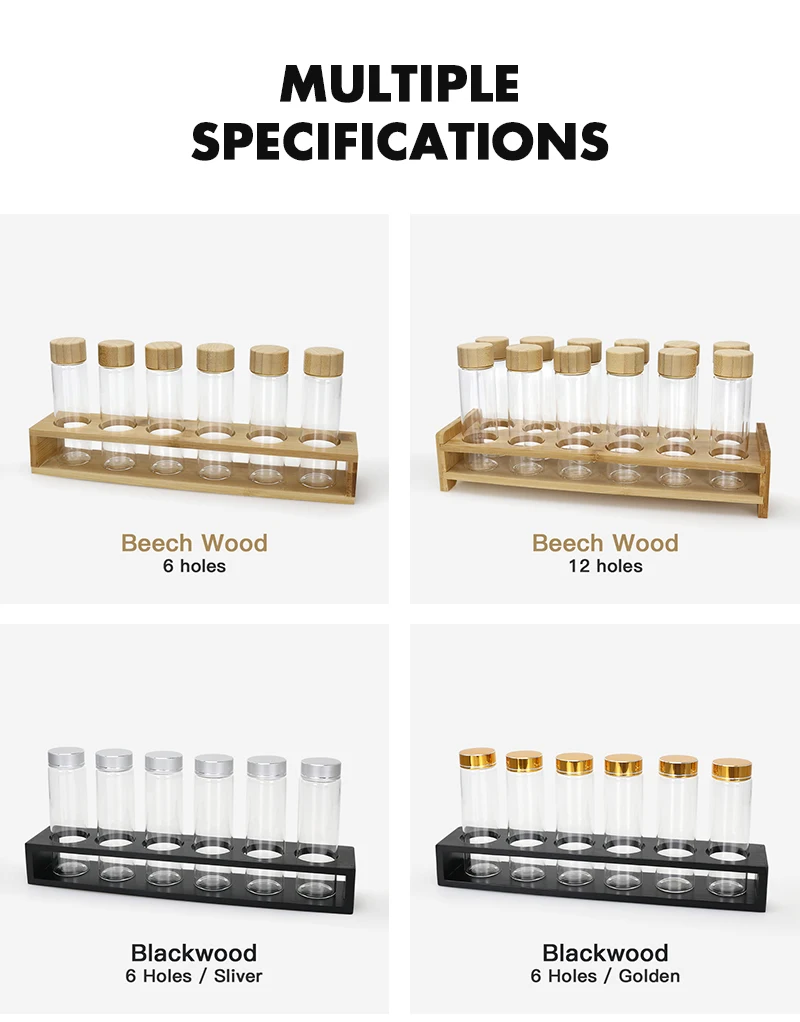 Kaffeebohnen Aufbewahrung röhrchen Behälter große Kapazität Flasche 30g mit Display Rack Einzel dosis Keller Espresso Access oris Set – Detail 7