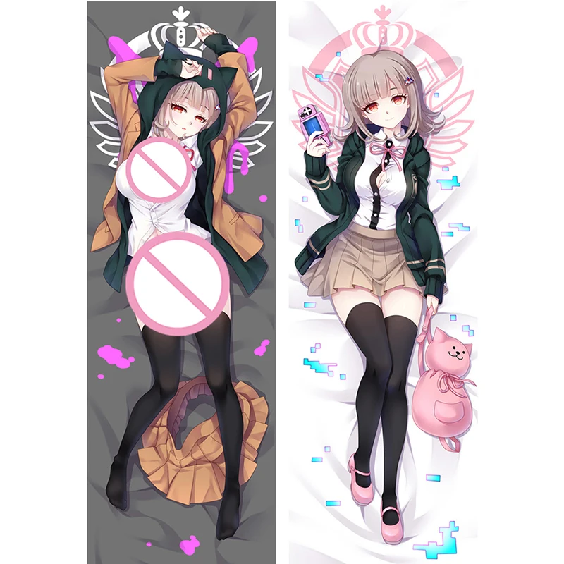 Danganronpa Nanami Chiaki Enoshima Junko Pillowcase Dakimakura 59