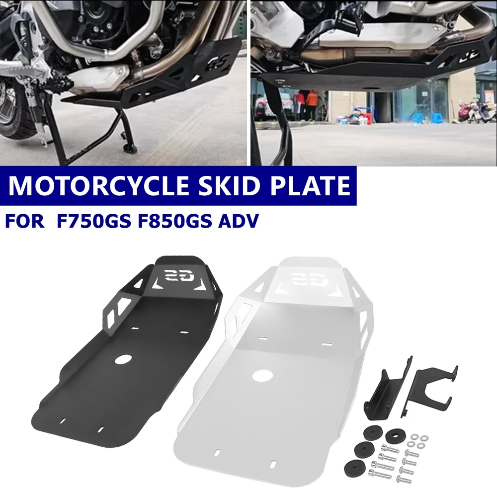 

For BMW F750GS F850GS ADV 2018-2020 Motorcycle Skid Plate Engine Base Cover Chassis Belly Pan Protector F750 F850 F 750 850 GS