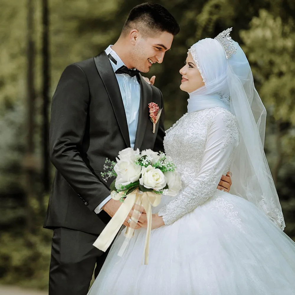 

Ручной букет невесты, имитация свадебного свадьбы в западном стиле, букет Mori, реквизит для свадебной фотографии на открытом воздухе, новый свадебный букет