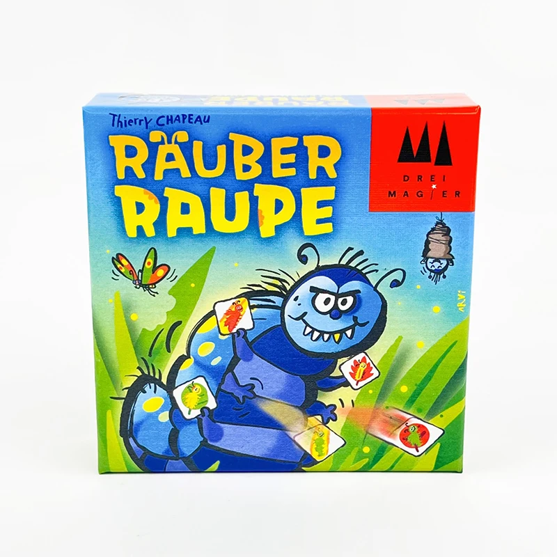 

RAUBER RAUPE и карта с мотивом, игра «Чобщая мотыга», тараканы, идеальная голубая вечеринка