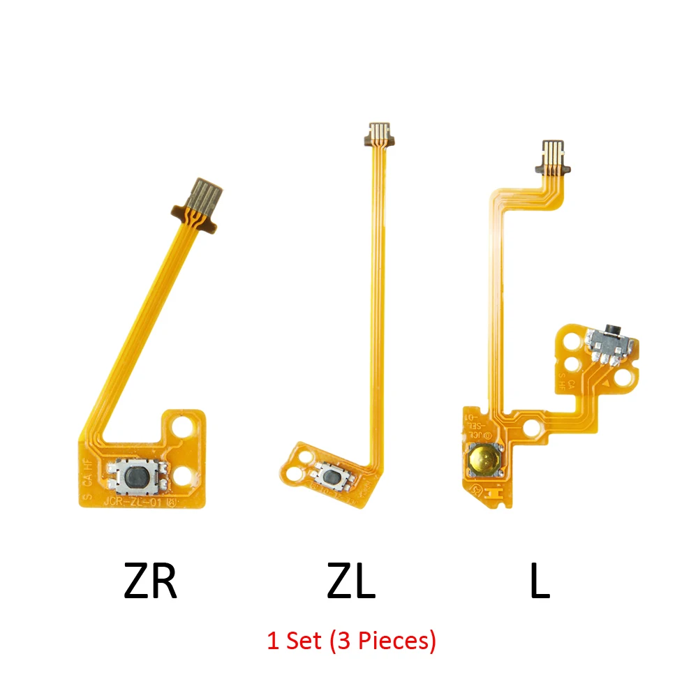 3 ชิ้น L ZL ZR ปุ่ม Ribbon Repair เปลี่ยนสาย Flex สําหรับ Nintendo Switch OLED Joy-Con NS