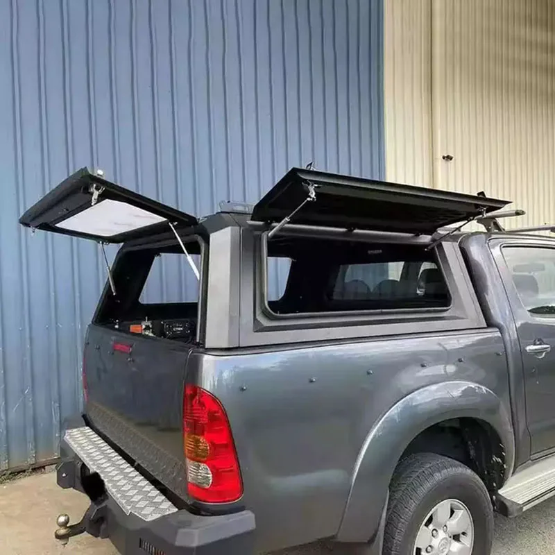 4x4 Offroad Pickup Truck Hardtop Canopy for TOYOTA HILUX REVO VIGO Truck Canopy Aluminum Bed Cover With Locker