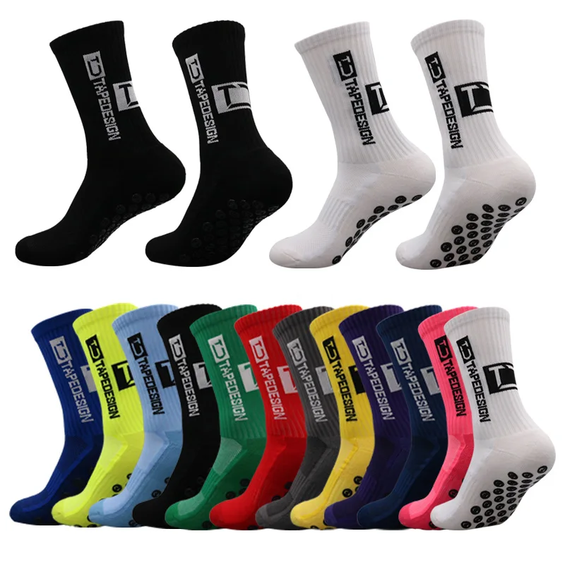 

Non-Slip Football Socks Men's Friction Gasket Tube Socks Running Ice Snow Hiking Sports Over-Knee Stockings Basketball Socks