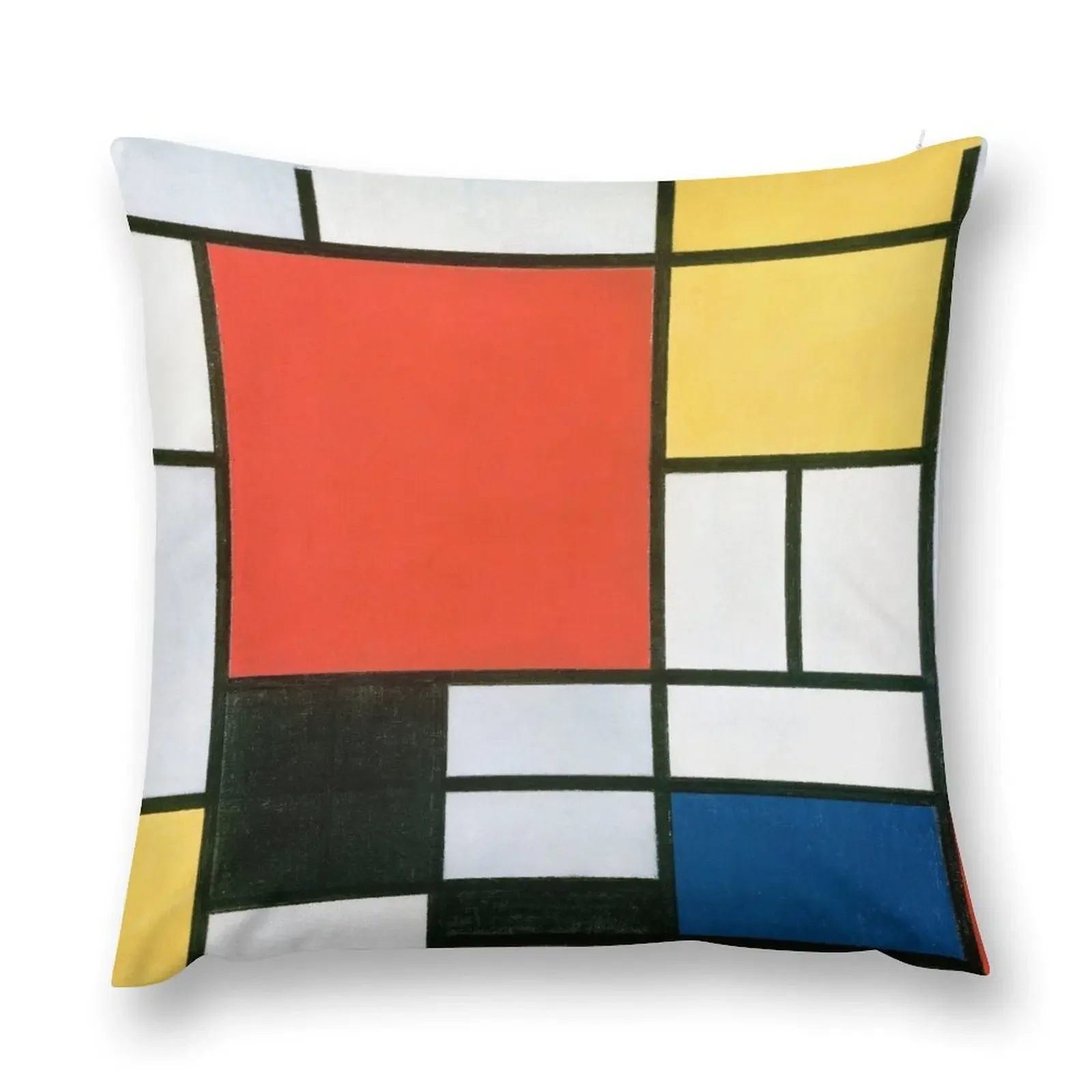 

Piet Mondrian, Composition in red, yellow, blue and black Throw Pillow autumn pillowcase Cushion Cover For Sofa pillow