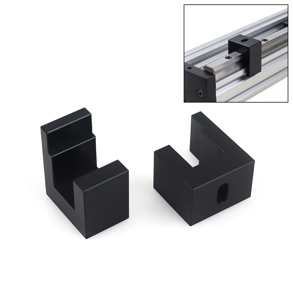 

BulkMan3D MGN15 HGR15 Linear Rail Guide Alignment Tool Limit Block Positioning Ring Slider Limit Fixed Block CNC