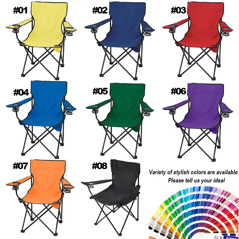 Custom Logo Folding Beach Camping Chair For Outdoor Picnic Wholesale Lightweight Foldable Field Folding Picnic Fishing Chair