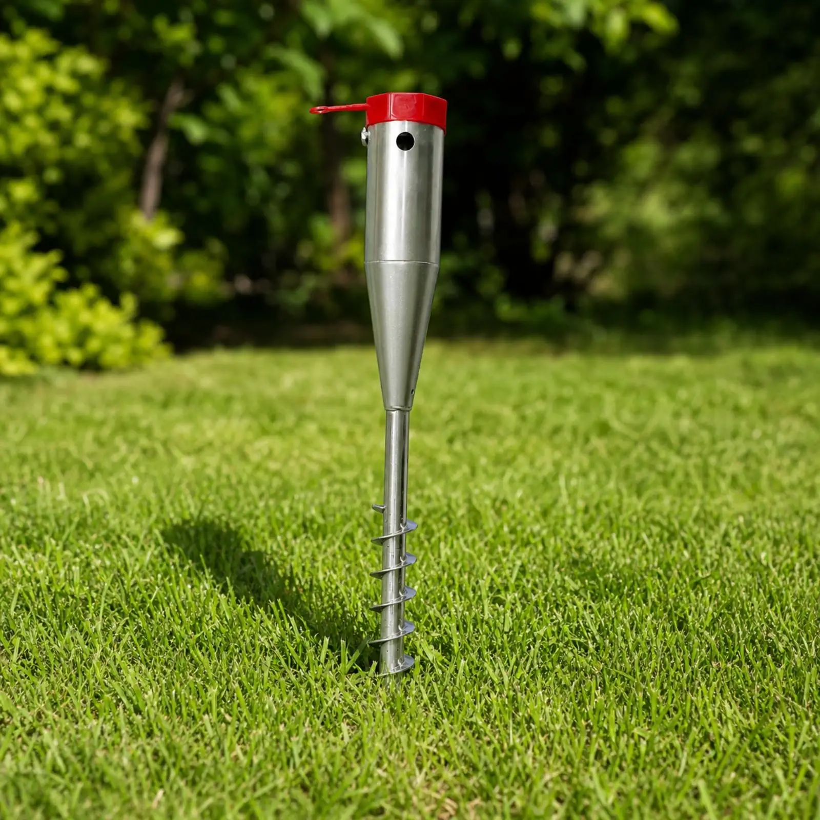 Patio Umbrella Anchor Universal Spiral Ground Anchor Sturdy for Market Stalls
