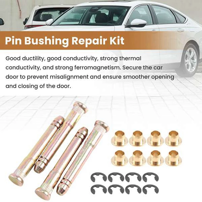 Car Door Hinge Pins Pin Bushing Repair Kit Fit For Honda Civic Accord Cr-V Crx Ek Eg