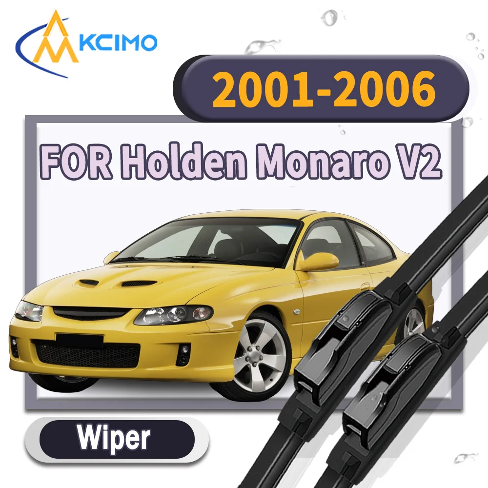 

High Performance Windshield Wiper Blades 2Pcs for Holden Monaro V2 VZ 2001-2006 Clear View Car Rain Brush Auto Accessories