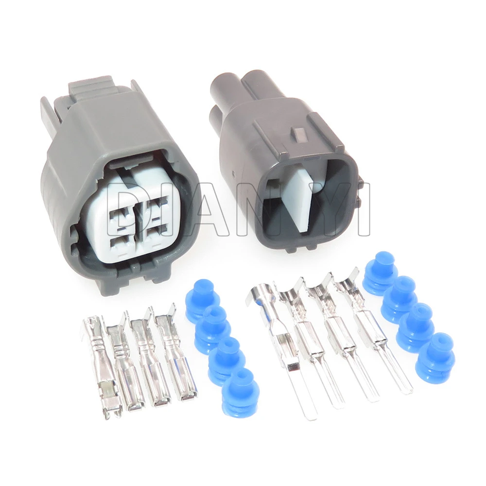 1 Set 4 Way AC Assembly Auto Plug For Toyota 1JZ-GTE 2JZ-GTE 6189-0629 90980-11028 6188-0517 90980-11027 Oxygen Sensor Socket