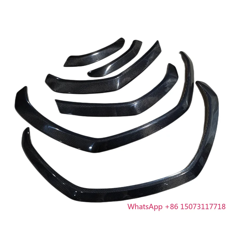 

Topcar Style Carbon Fiber Car Body Kit Wheel Trim Wheel Eyebrow Fender Flares for URUS 2018-2019