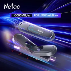 Netac 1000MB/s Solid State Pen Drive USB3.2 Gen 2 Type C Flash Drive 1TB 512GB 256GB Pendrive for PC Smartphone Tablet