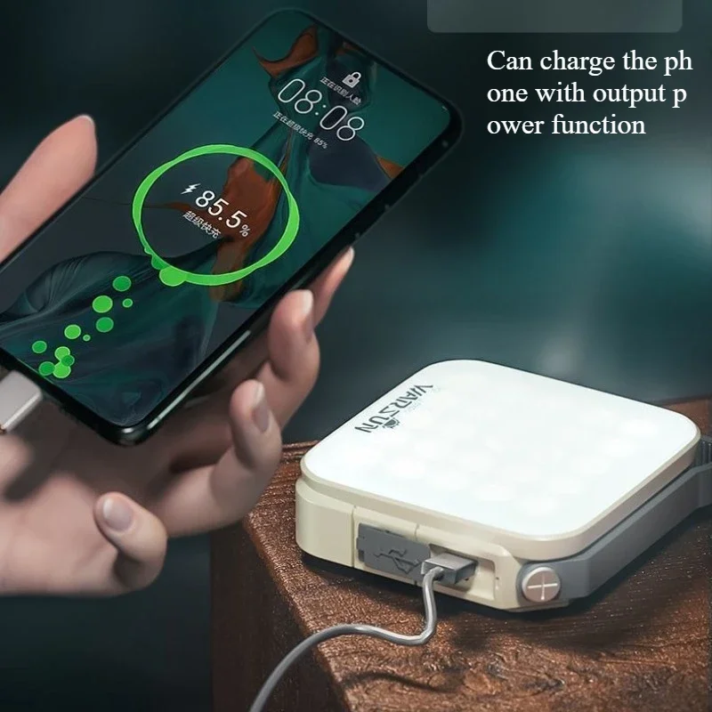 CP36 Solar LED Camping Light 4800mAh Battery 48Hrs Runtime USB Rechargeable Waterproof Outdoor Emergency Tent Lantern