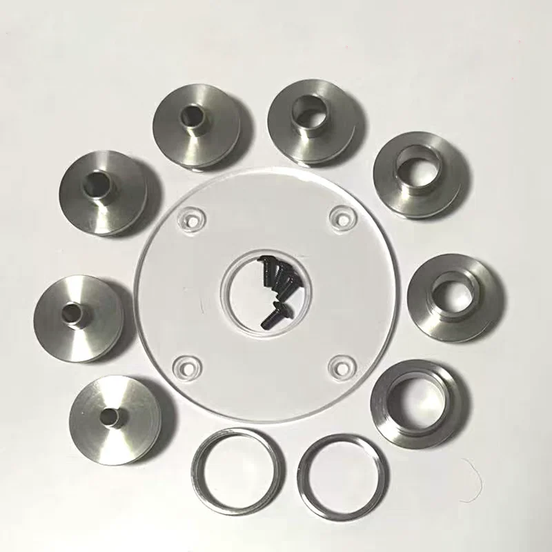 Bodenplatten-Graviermaschine mit Wellenhülse für DEWALT DCW600B Holzbearbeitungs-Nutenfräsmaschine Zubehör – Detail 1