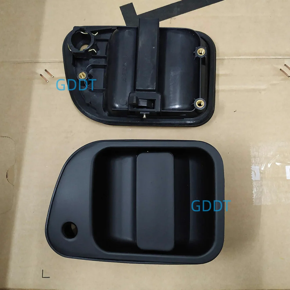 1 Piece No Painting Door Outside Handle for L400 Door Outer Buckle for Delica Hanldle with Or Without Hole Accessories