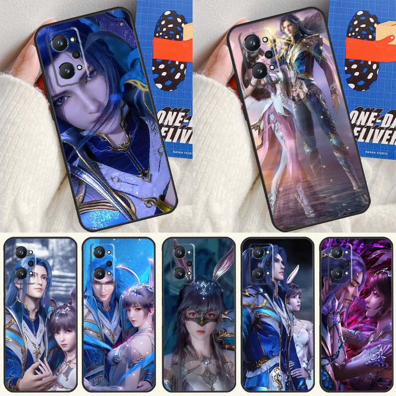 Douluo Dalu Soul land для Realme 10 11 Pro Plus GT Neo 5 2T C21Y C30 C31 C33 C35 C55 OnePlus Nord CE 2 3 Lite чехол