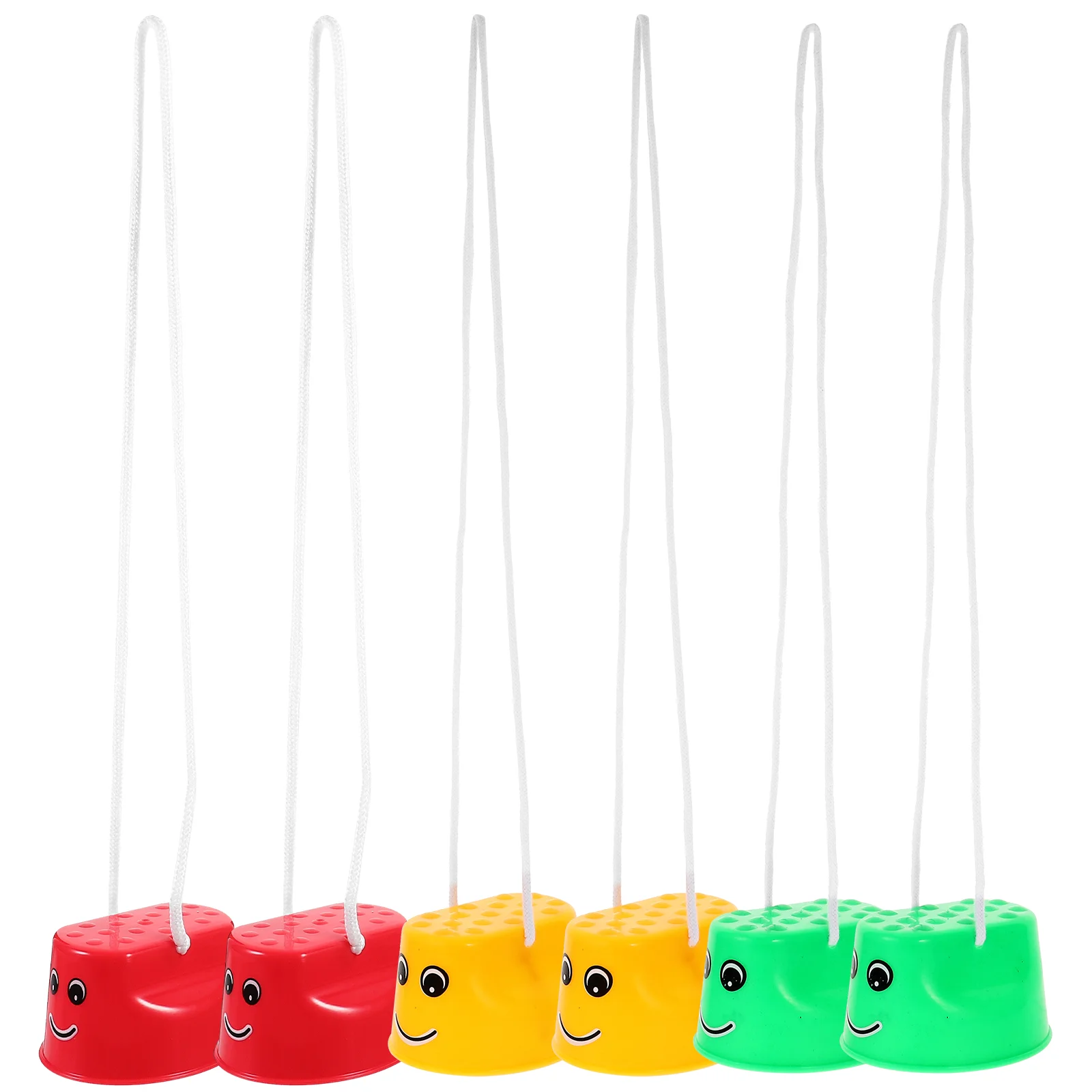 6 PCS Outdoor Stilts Stepper Toy Funny Toys Kids Lifting Stepping Sports Child Toddler