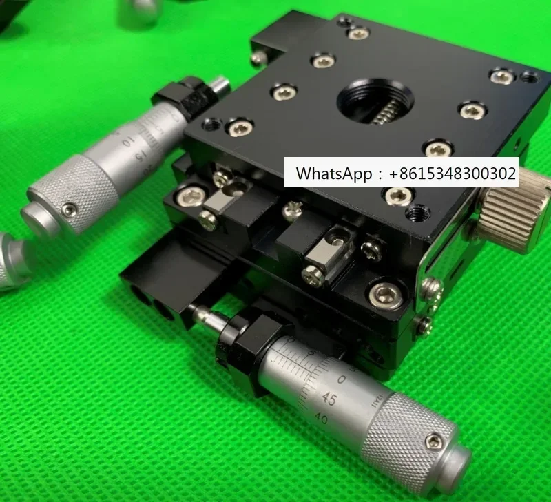

XYR manual three-axis, fine adjustment platform 60mm tabletop, XY rotating manual adjustment platform optical alignment table