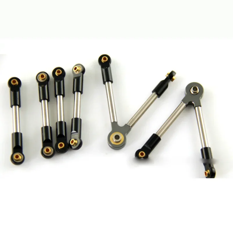 1:14th Scale Meta Simulation Tie Rod for Tamiya RC Truck SCANIA 770S R620 VOLVO BENZ Arocs MAN TGX Car Accessories