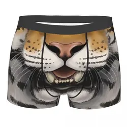 Tiger Face Men Boxer Briefs Highly Breathable Underpants High Quality Print Shorts Birthday Gifts