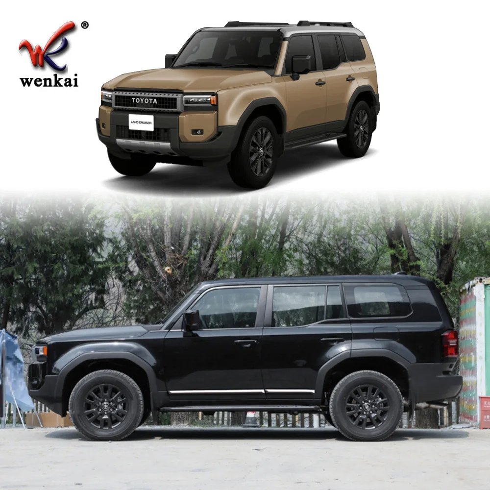 Car Door Body Kits Moulding Trim For 2024 Toyota Prado Landcruiser LC250 Accessories