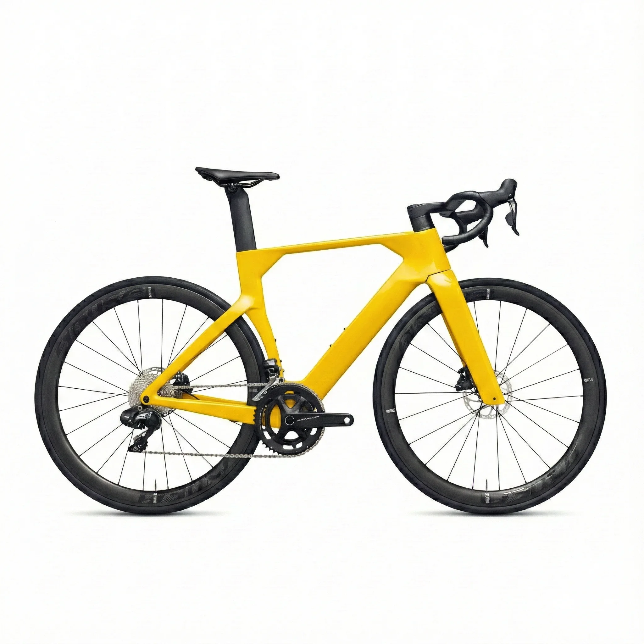 700C T800 Carbon Road Bike Frame Set, Carbon Fiber Material, 24 Speed Hydraulic Disc Brake Racing Bike Parts
