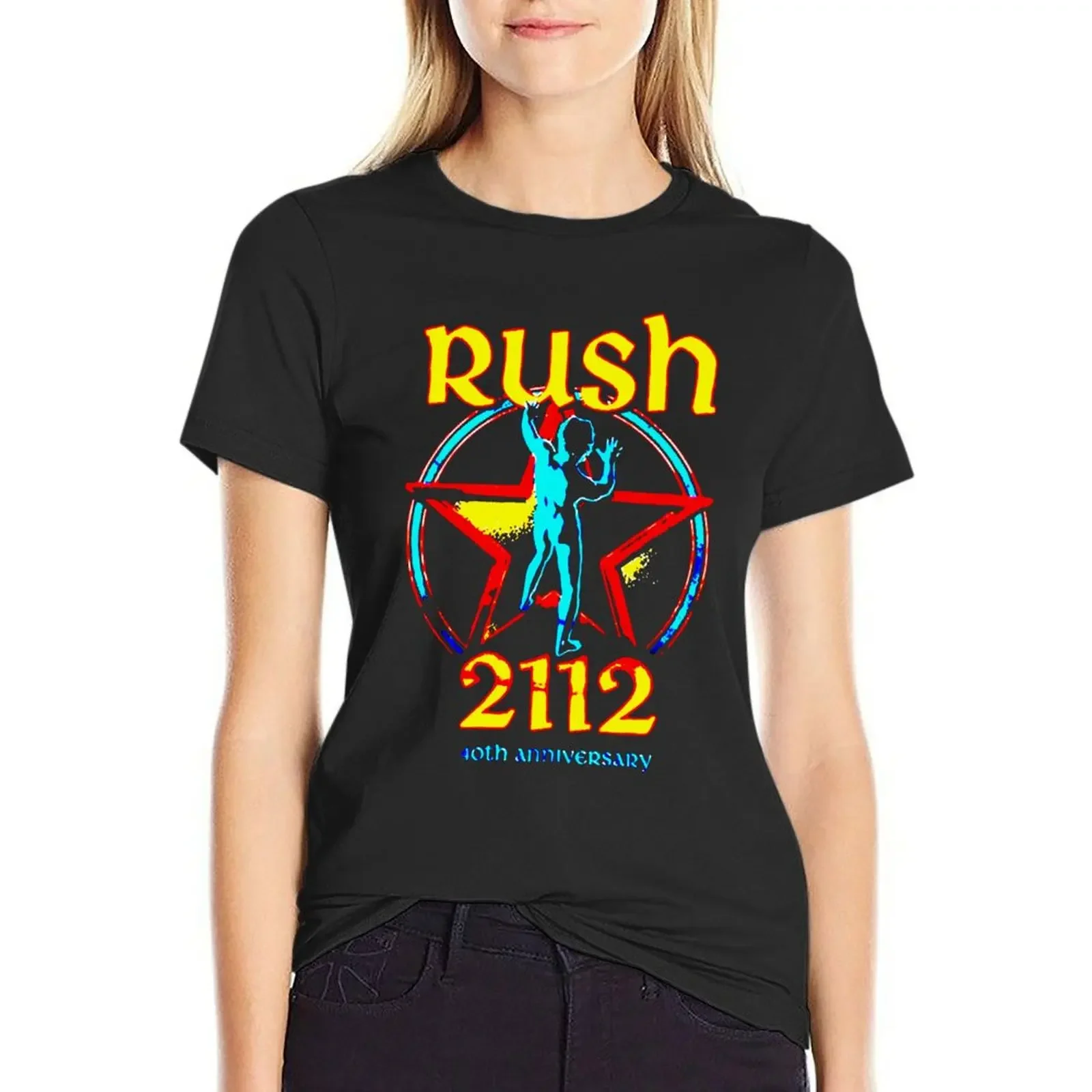 

rush BT5 - rush band trending#1 T-Shirt Blouse funny graphics summer top t-shirt dress for Women plus size sexy