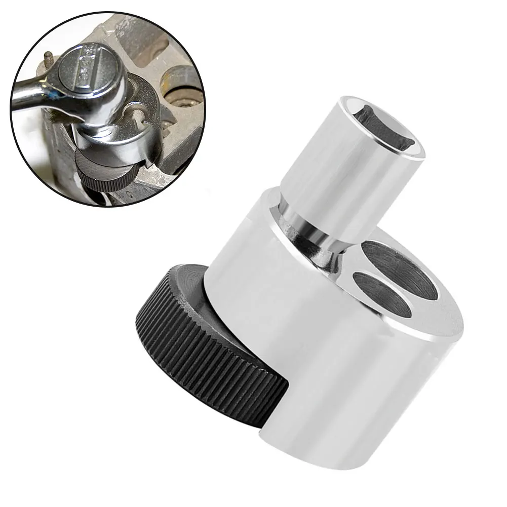 

12'' Drive Stud Puller Nut Extractor Tool for Broken Bolt Removal on Cars and Trucks Featuring Rotating Cam Roller