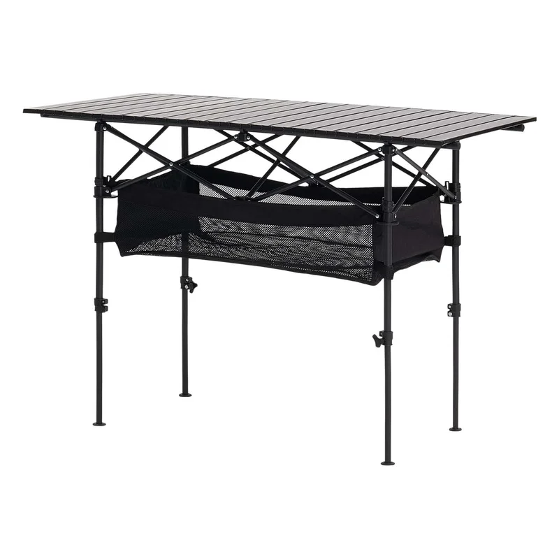 

Folding Portable Aluminum Camping Table with Carry Bag for Outdoor Picnic