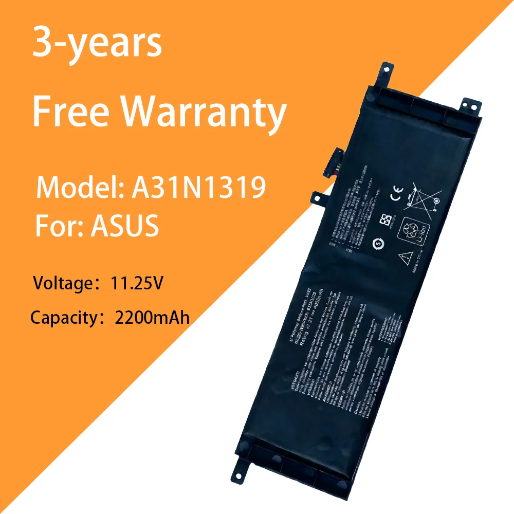 

Новый аккумулятор для ноутбука 11,25 В A31N1319 для AS ASUS x451c x551c x451ca x551ca