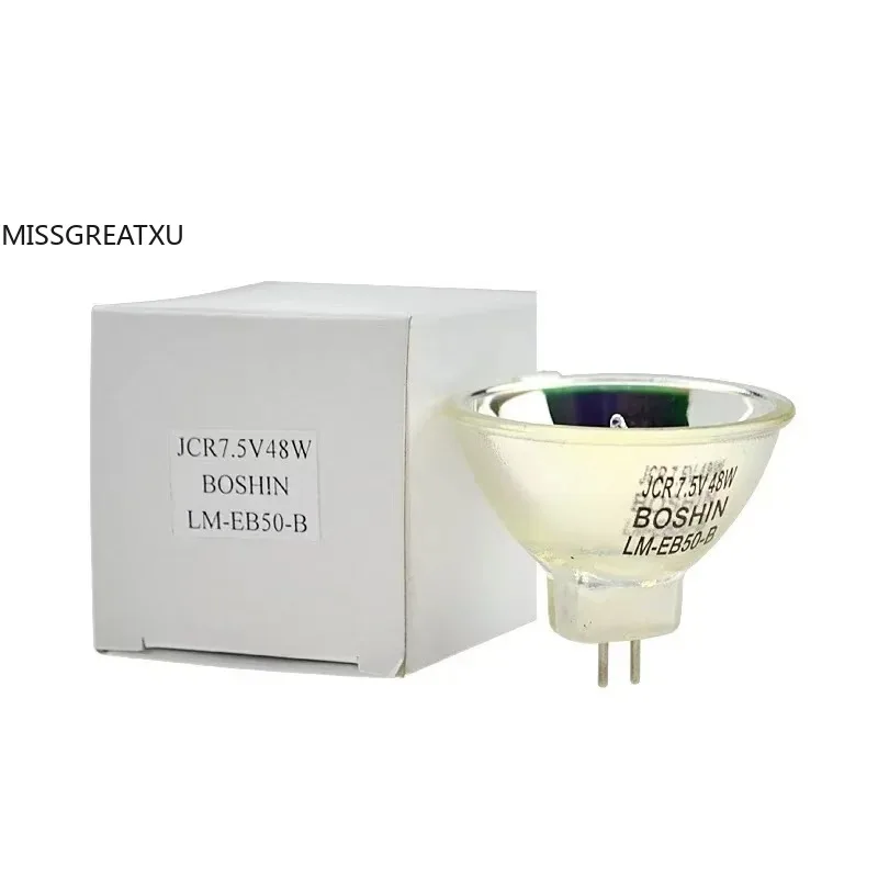 7.5V 48W MR Halogen Cup Lamp JCR LM-EB50-B  LM-EB50-C Double Pin Instrument Replacement Bulb For Optical Testing Machine