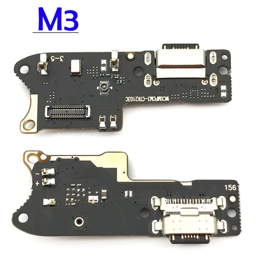 Puerto de carga USB, placa de conector de clavija para Xiaomi Mi 10 T Lite 11 9TPro Mix 3 Black Shark 2 para POCO F1 F3 M3 X3
