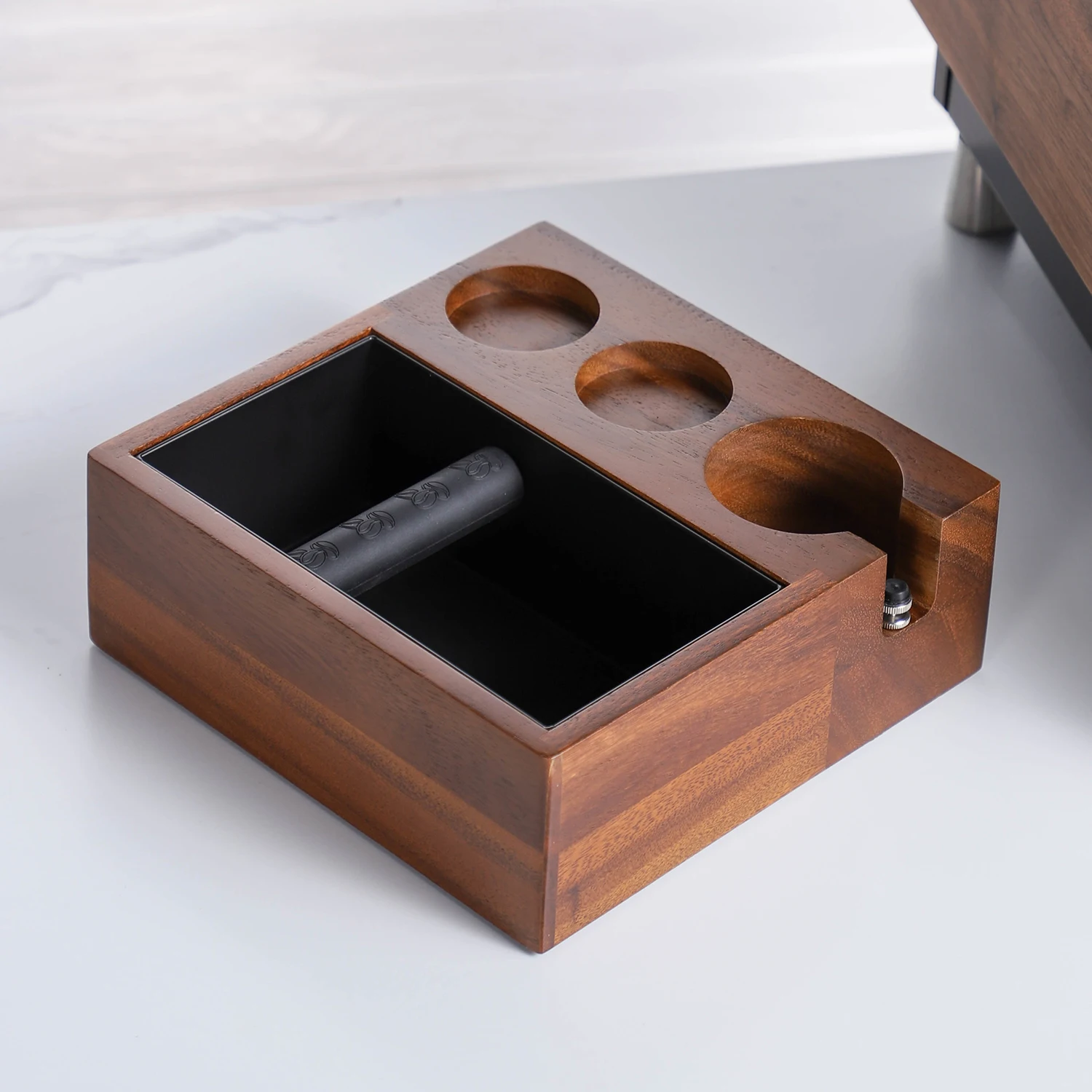 

Индивидуальная коробка для кофе, многофункциональные аксессуары для кофе, инструменты для бариста, кофейная молотая коробка для эспрессо