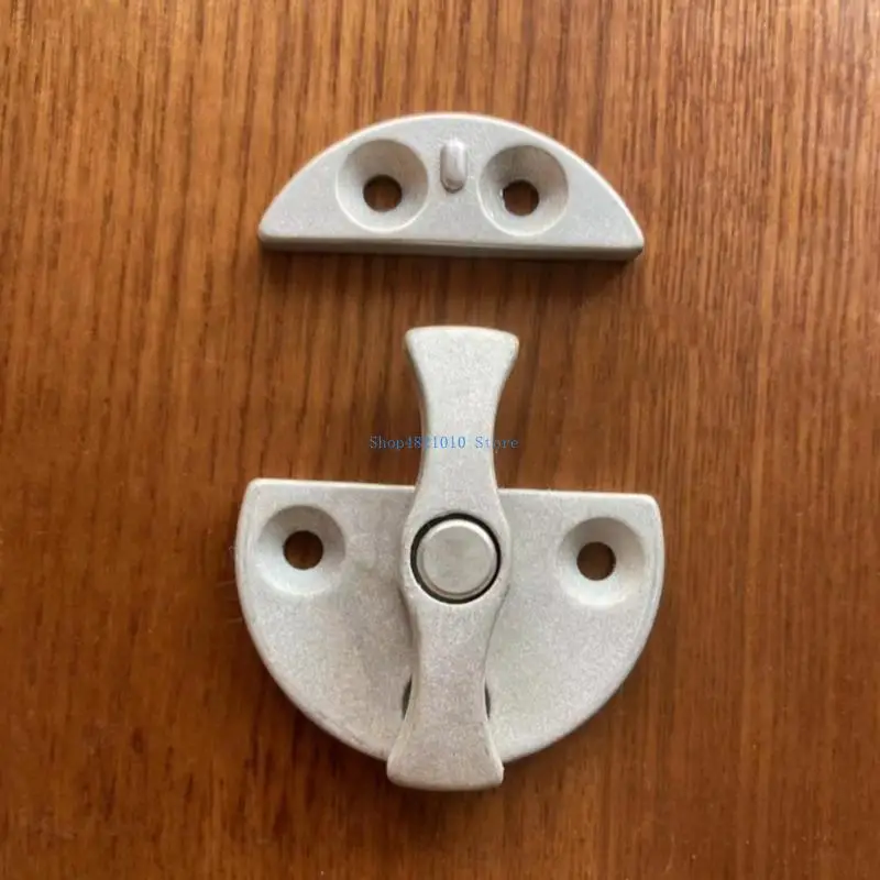 T3LF Stainless Steel Boat Door Catch Round Twist Lock Turning Locking 45mm