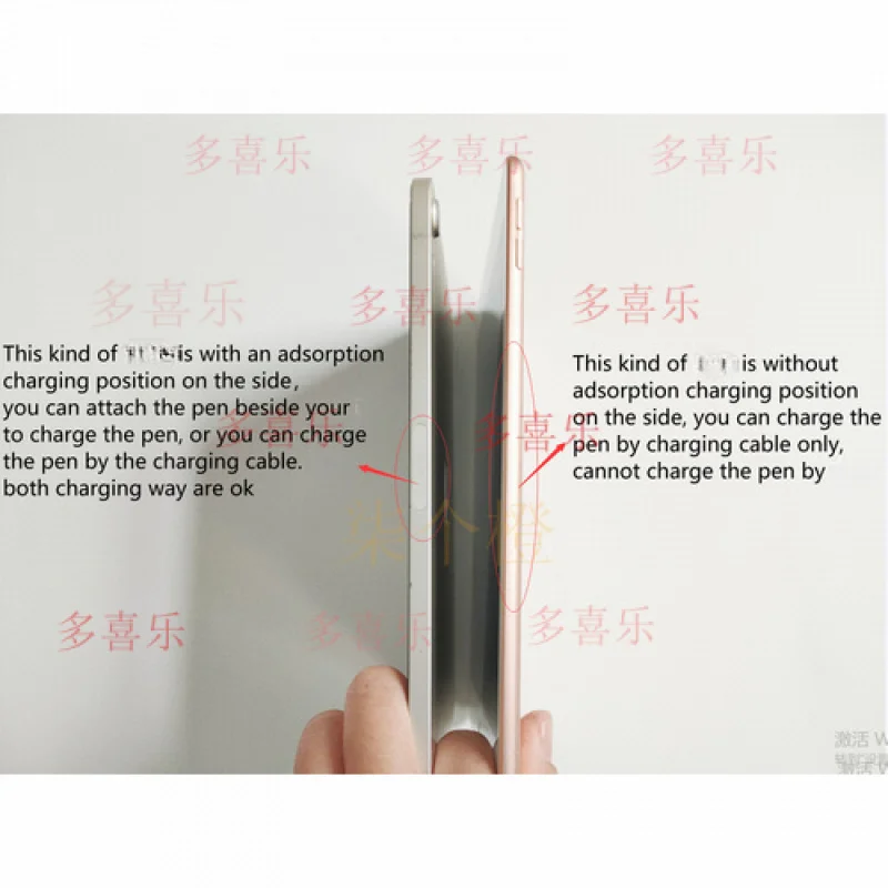 WW    For Apple Pencil 3rd Generation Bluetooth with hidden USB-C charging port