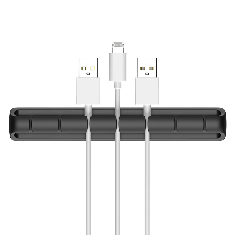 Desktop-Ladekabelhalter, Multiport-Aufbewahrung, Tischkabel-Organizer, Smart-Geräte-Ladekabel für Mauskabel