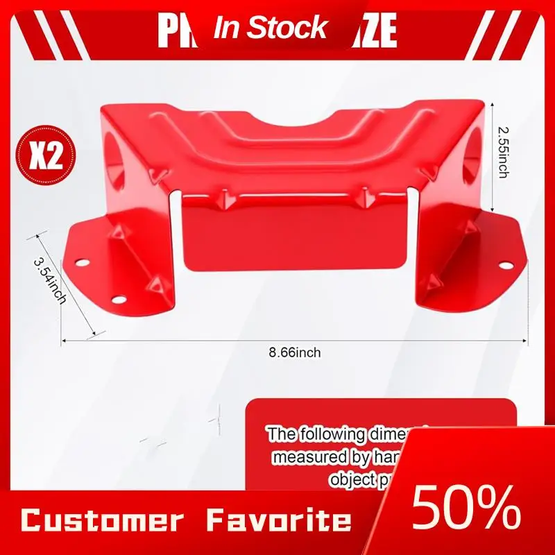 AT03 탑 2팩 데크 벨트 커버 42" 46" 데크 스핀들 풀리 벨트 가드 커버 MTD Craftsman Troy-Bilt Red
