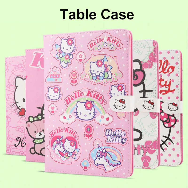 

Чехол MINISO Hello Kitty для iPad 10-го поколения, 2022, 6, 8, 9, 7, 10,2, для iPad Pro 11 12,9 Air 5 4 3 Mini 4 5 Cover