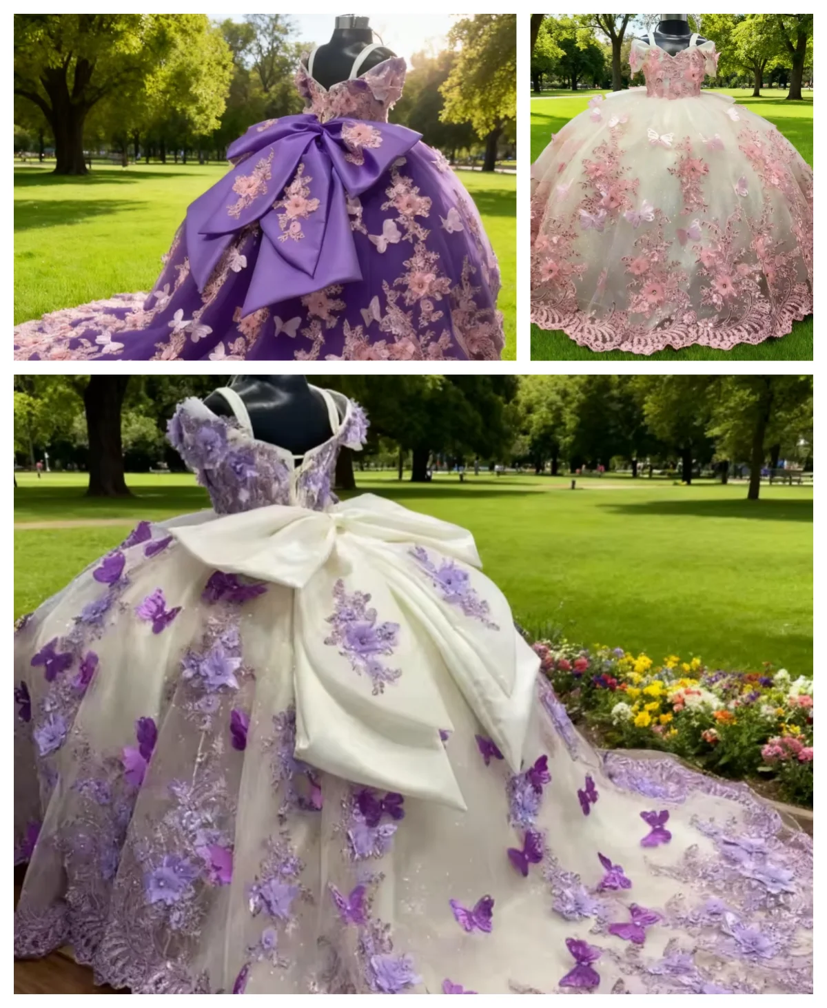 Children's Fluffy Yarn Flower Girl Dress with Exquisite Appliqués for Weddings Birthdays And Other Special Occasions