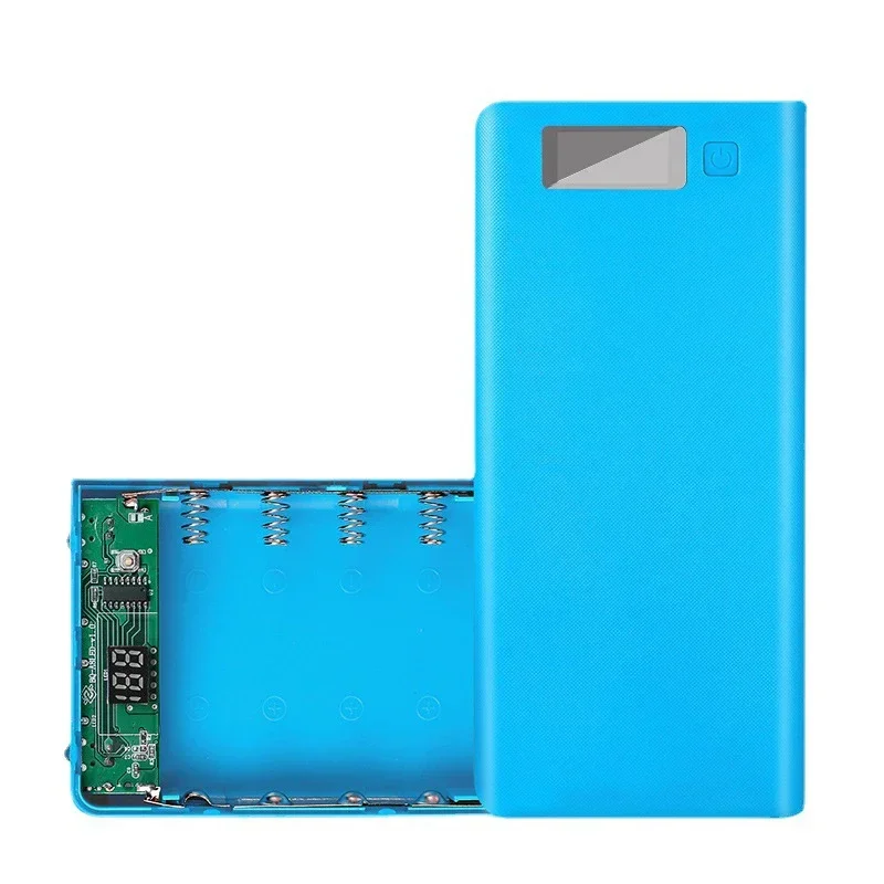 8×18650 batterijladerdoos DIY Power Bank Case met LED digitaal display Snel opladen USB draagbare batterijopslag Laaddoos