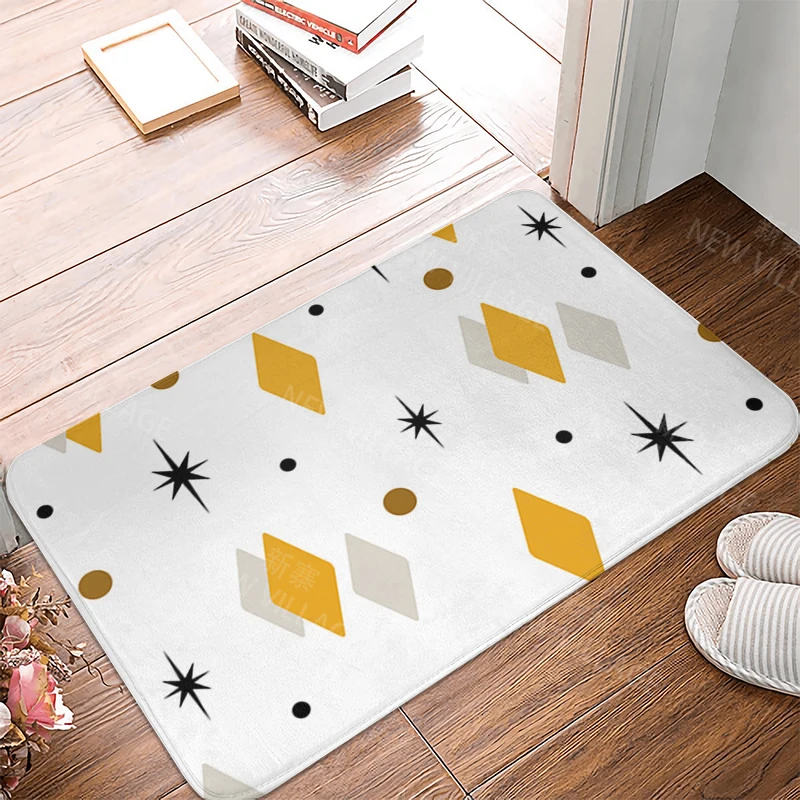 Anti-slip Bath Mat Bathroom Small Rug Shower Mat Home Decor Door Mat Kitchen Bedroom Entrance Room Mats boho abstract morandi