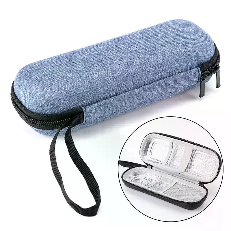 Insulin Cooler Travel Case Waterproof Insulin Cooling Bag with Thermometer Display Medicine Organizer Bag for Diabetics view 4