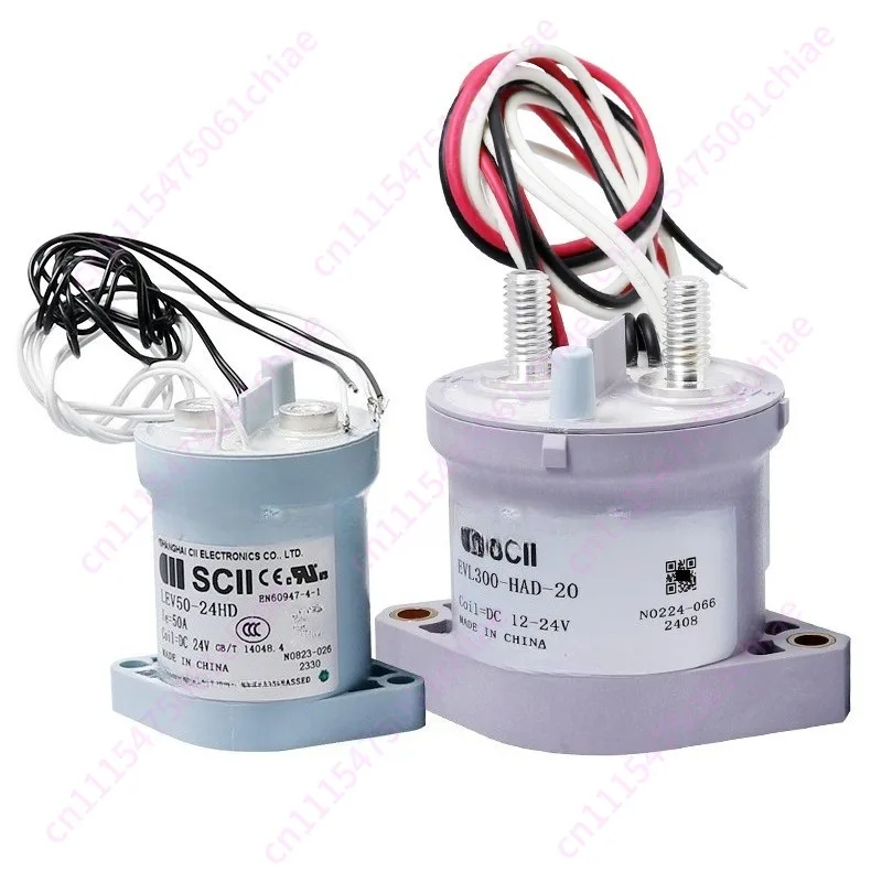 Contactor LEV50A Precharge Relay Car Charging Pile High Voltage DC Contactor 12v
