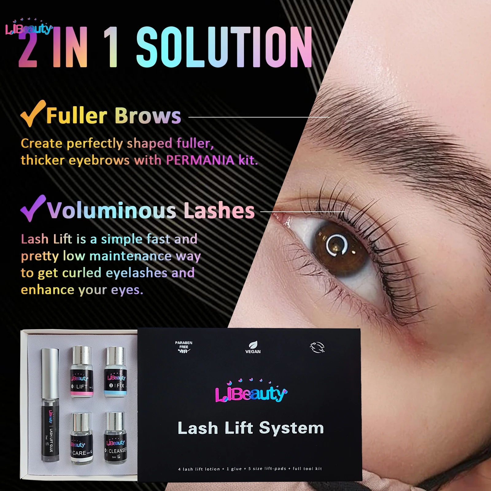 Libeauty novo original cílios levantamento perm retenção 4-8 semanas lash lift conjunto lash curler cílios perm kit tratamento maquiagem conjunto